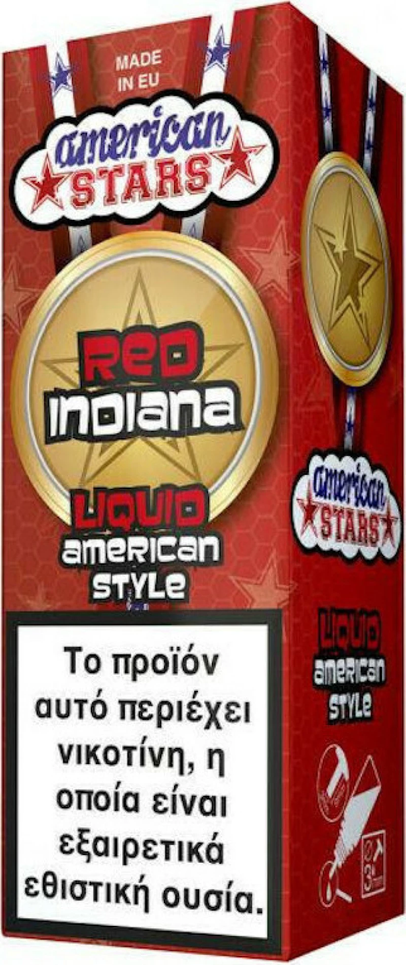 American Stars Red Indiana 3mg 10ml