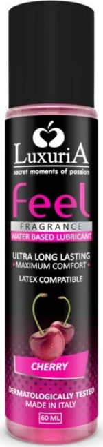 Luxuria Feel Lubricant Cherry 60ml