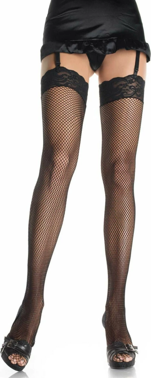 Black Fishnet Stocking