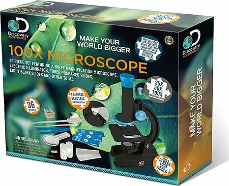 Discovery 100X Microscope (36Τεμ.) -Σετ Μικροσκοπιο- Trends Da07