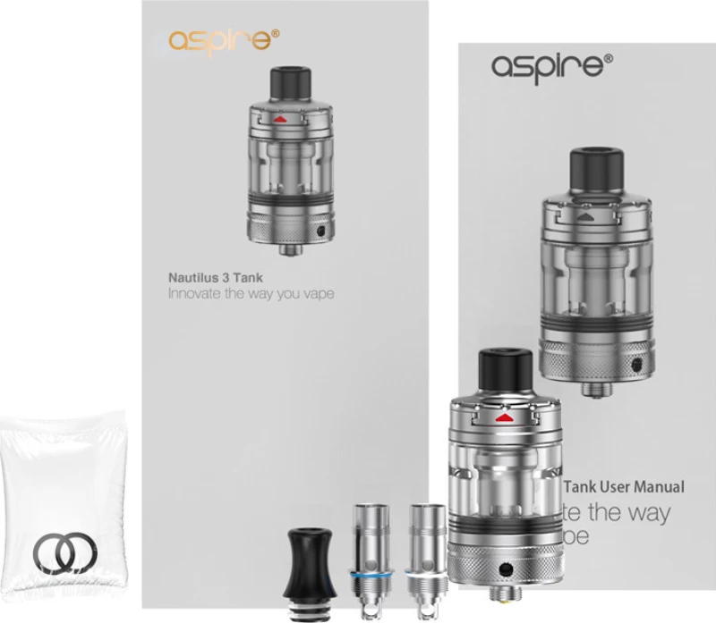 Aspire Nautilus 3 2ml 24mm Black