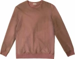 The Project Garments Acid Dye Organic Cotton Crew Neck Sweatshirt Dusty Pink
