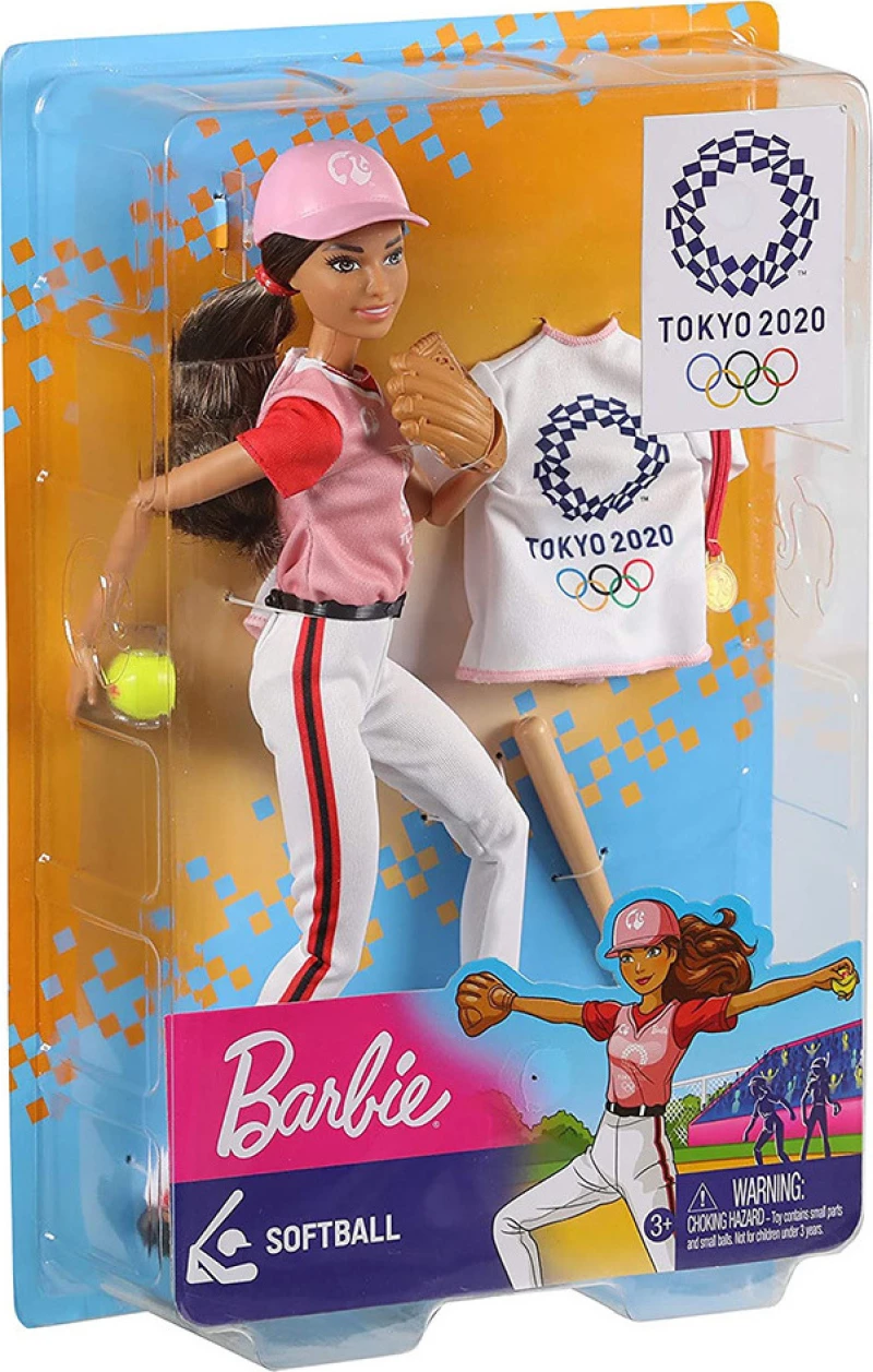 Barbie Tokyo 2020 Softball Baseball