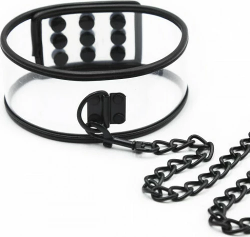 Naughty Toys Collar & Leash 46x5.5cm