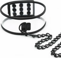Naughty Toys Collar & Leash 46x5.5cm
