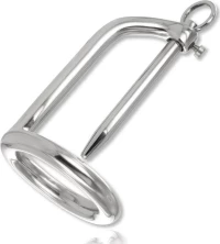 METAL HARD PENIS PLUG CHASTITY