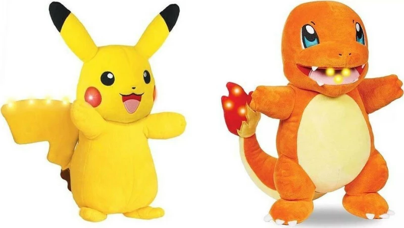 Jazwares Pokemon με Φώτα και Ήχους (2 Σχέδια)