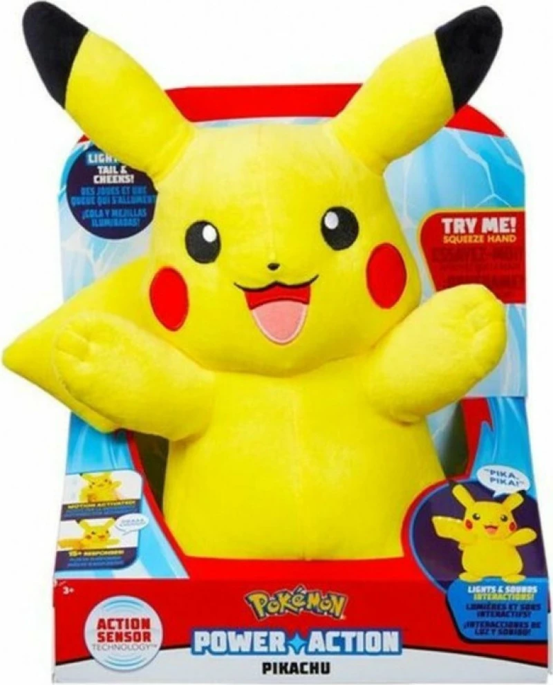 Jazwares Pokemon με Φώτα και Ήχους (2 Σχέδια)