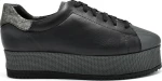 Chaniotakis Black Silver Sneakers