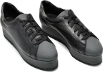 Chaniotakis Black Silver Sneakers