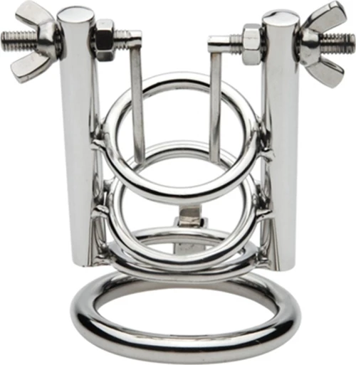 Chastity Cage With Urethra Spreader - Diameter