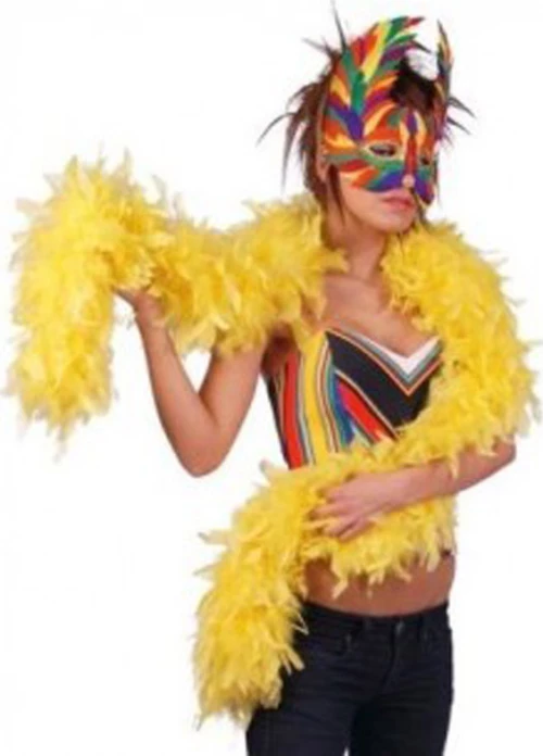 Feather Boa 1.83 Cm Yellow