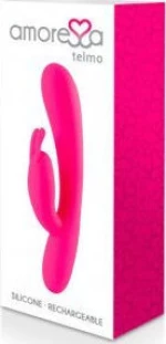 Amoressa Telmo Silicone Rechargeable 19.5cm Pink