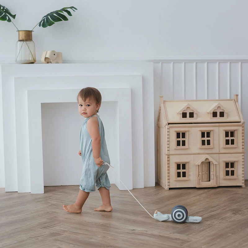 Plan Toys Ξύλινο Σαλιγκάρι που Κινείται