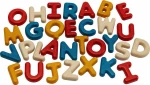 Plan Toys Αλφαβήτα Με Κεφαλαία (Αγγλικά)