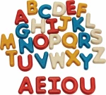 Plan Toys Αλφαβήτα Με Κεφαλαία (Αγγλικά)