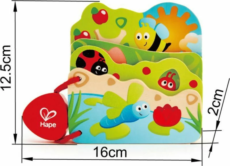 Hape Baby's Bug Book