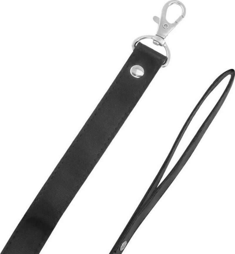 Darkness Collar With Leash Titanium Black