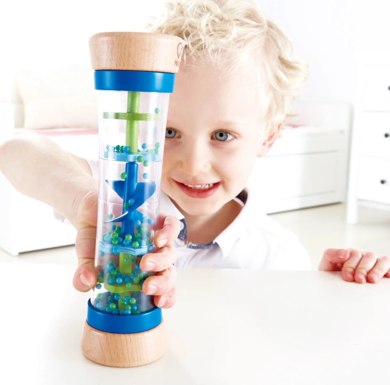 Hape Early Melodies Beaded Raindrops Blue