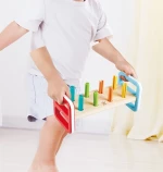 Ξύλινο Hape Early Explorer Σετ Σφηνώματα Rainbow Pounder - 0506