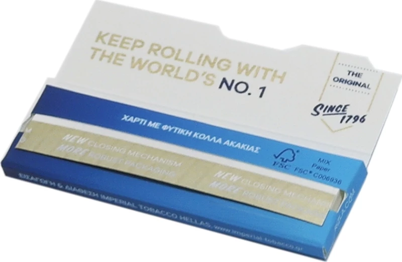 Rizla Χαρτάκια Thin Blue 60 φύλλα