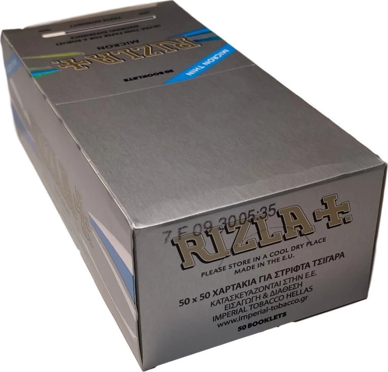 Rizla Χαρτάκια Micron 50 φύλλα 50τμχ