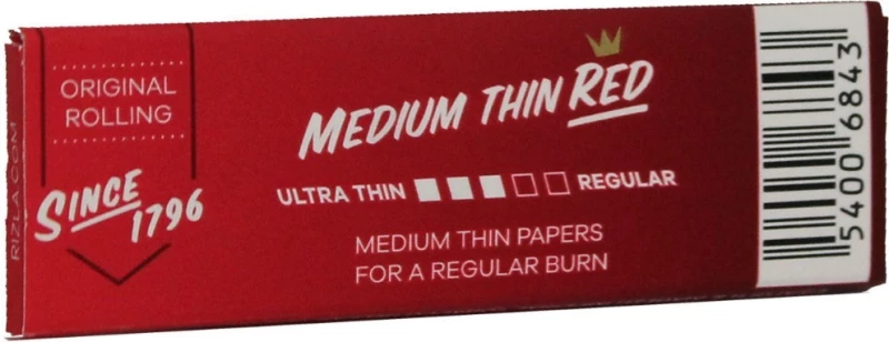 Rizla Χαρτάκια Red 50 φύλλα