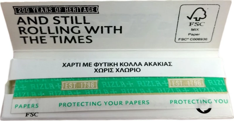 Rizla Χαρτάκια White 50τμχ