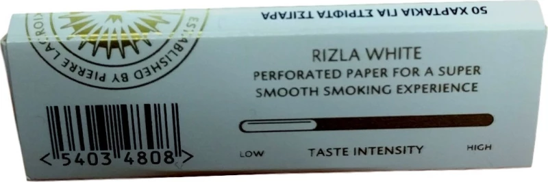 Rizla Χαρτάκια White 50τμχ