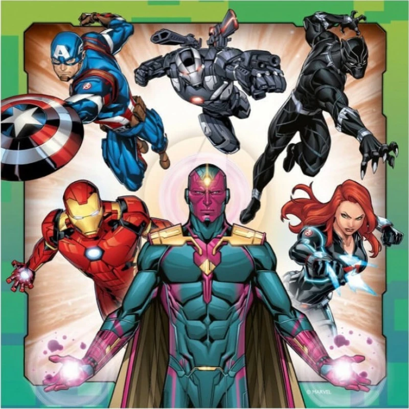 Puzzle Ravensburger 3x49 τεμ. Avengers / 08040 (Ravensburger)