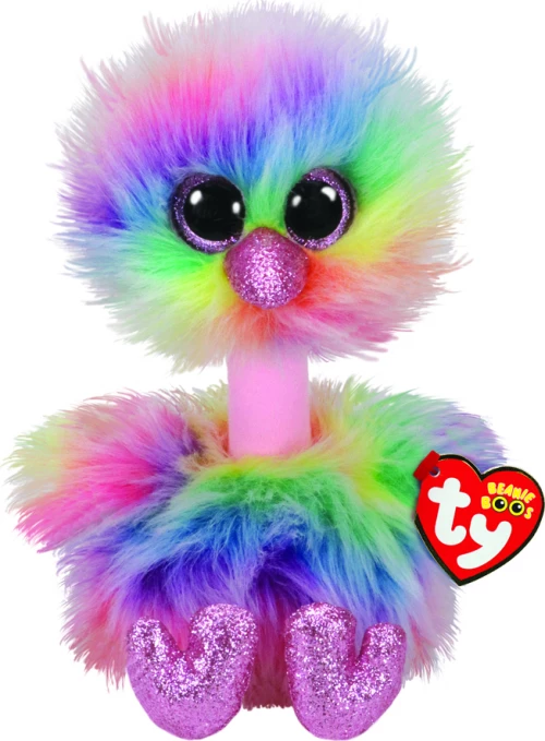 ty Beanie Boos Χνουδωτό Στρουθοκάμηλος Παστέλ 23Εκ. 1607-36448