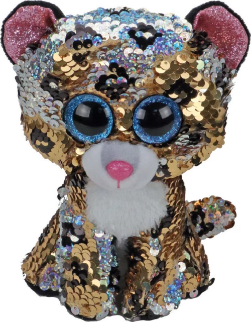 Ty Beanie Sequin Λεοπάρδαλη 15cm