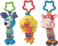 Κρεμαστά Ζωάκια 3 τεμάχια Trinkle Trio Playgro