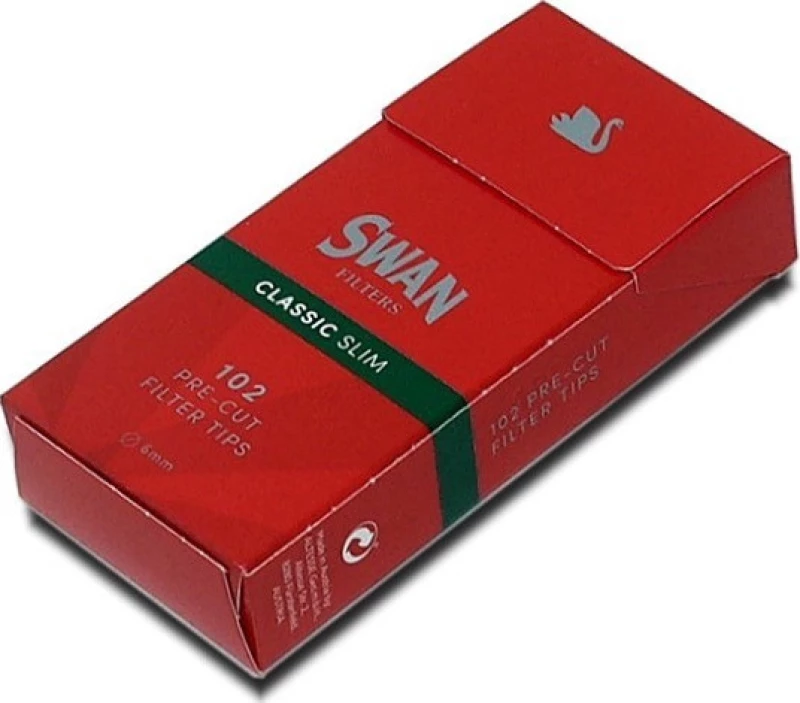 Swan Φιλτράκια Classic Slim 6mm 102x 20τμχ
