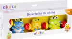 Akuku Αλυσίδα Καροτσιού Χρωματιστά Ζωάκια Βατραχάκια