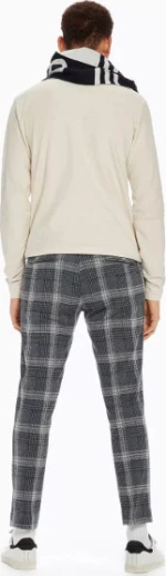 Mott - Cotton Trousers - Ανδρικό Καρό Παντελόνι