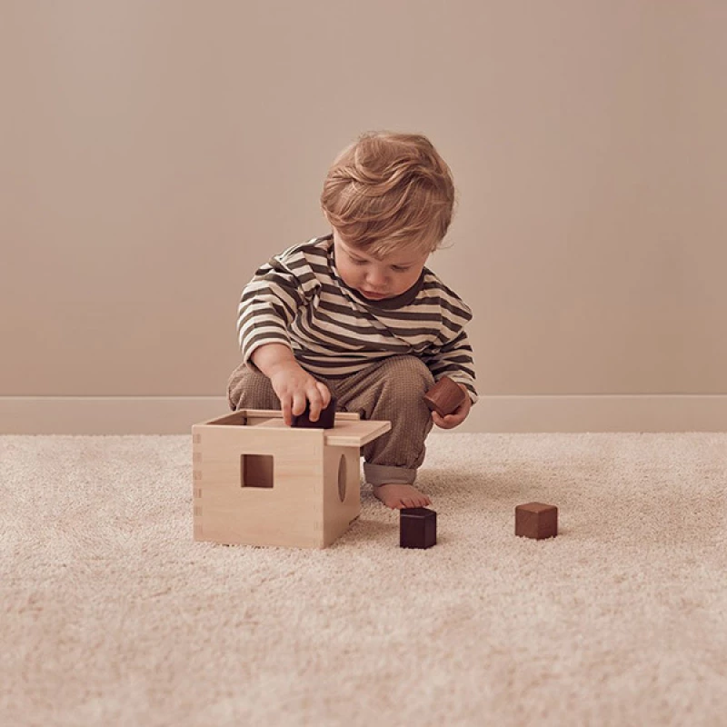 Kids Concept Ξύλινος Κύβος Ταξινόμησης Σχημάτων