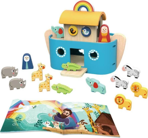 Tooky Toys Κιβωτός Νώε Ξύλινη