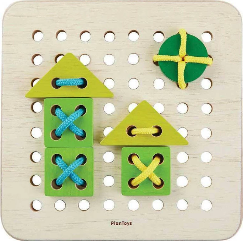 Plan Toys Πινακας Με Κορδονια