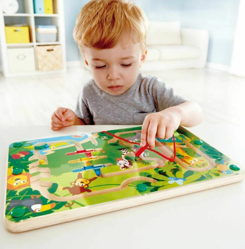 Hape Totally Amazing Ξύλινος Λαβύρινθος Ζούγκλα E1714