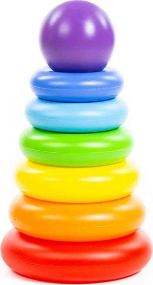 Polesie Stacking Ring Ball Pyramid