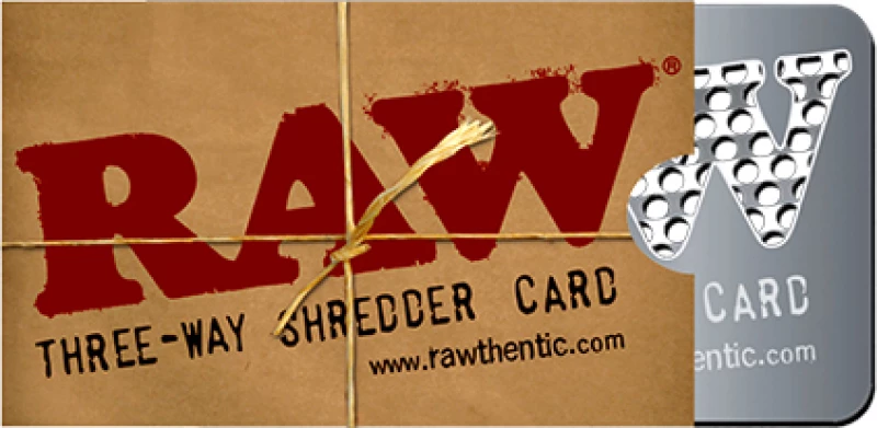 Raw Grinder Shredder Card 1τμχ