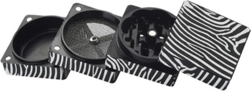 Grinder Champ Zebra Square 1τμχ