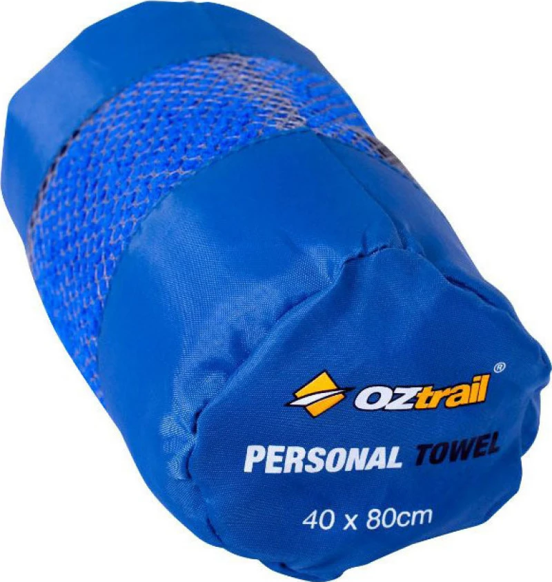 OZtrail Πετσέτα Προσώπου Μπλε 80x40εκ.