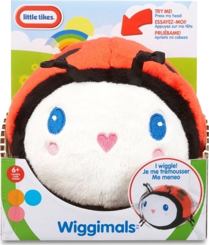 Little Tikes Χνουδωτά Ζωάκια Wiggimals (Διάφορα Σχέδια)