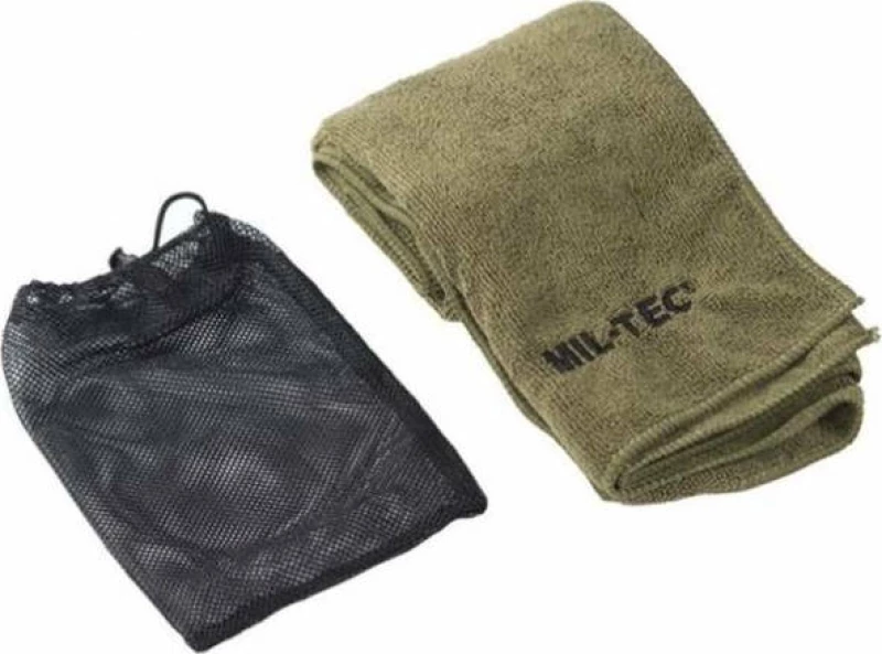 Mil-Tec Πετσέτα Microfiber 80x40εκ. Χακί