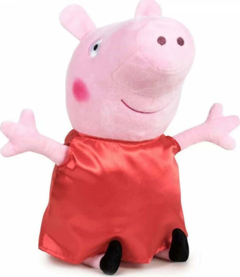 Play By Play Peppa Pig Με Κόκκινο Φόρεμα 760018594 20εκ