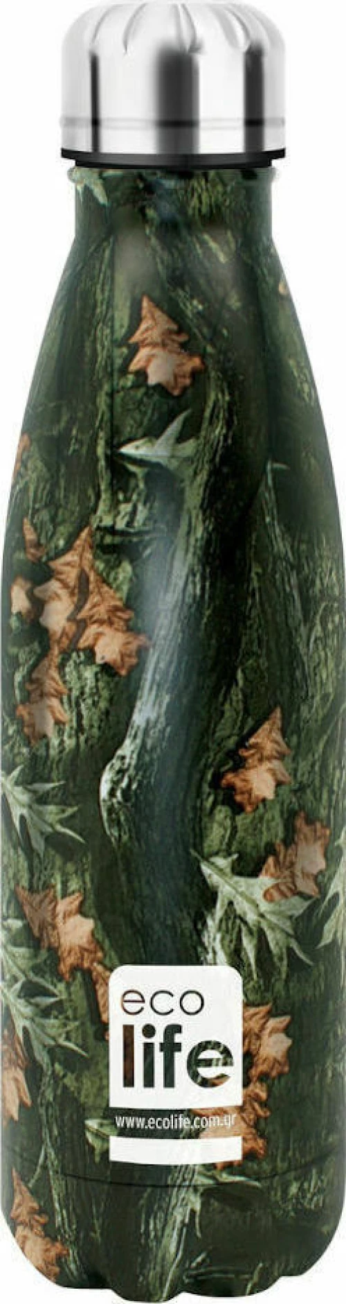 Ecolife Thermos Bottle Leaves 0.50lt