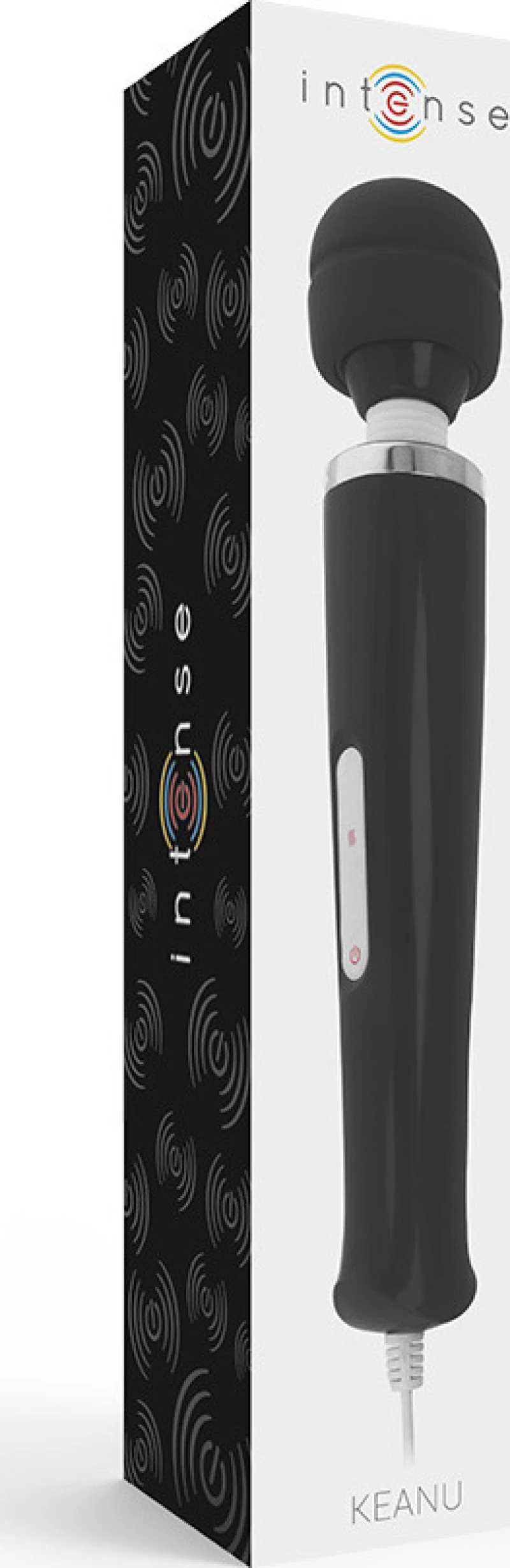 Intense - Keanu Vibrating Power Wand - Black