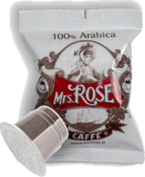 Mrs Rose Κάψουλες Espresso 100% Arabica Συμβατές με Μηχανή Nespresso 25caps